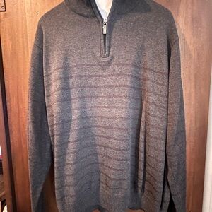 Perry Ellis Men's Gray Sweater